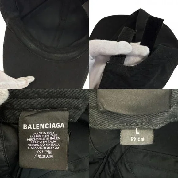 Balenciaga Hat Baseball Cap BB Logo Cap - Picture 8 of 8